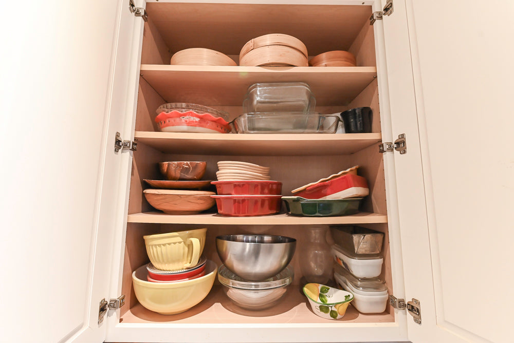 Candelight Traditional Off White Kitchen with Island and Monogram Appliances