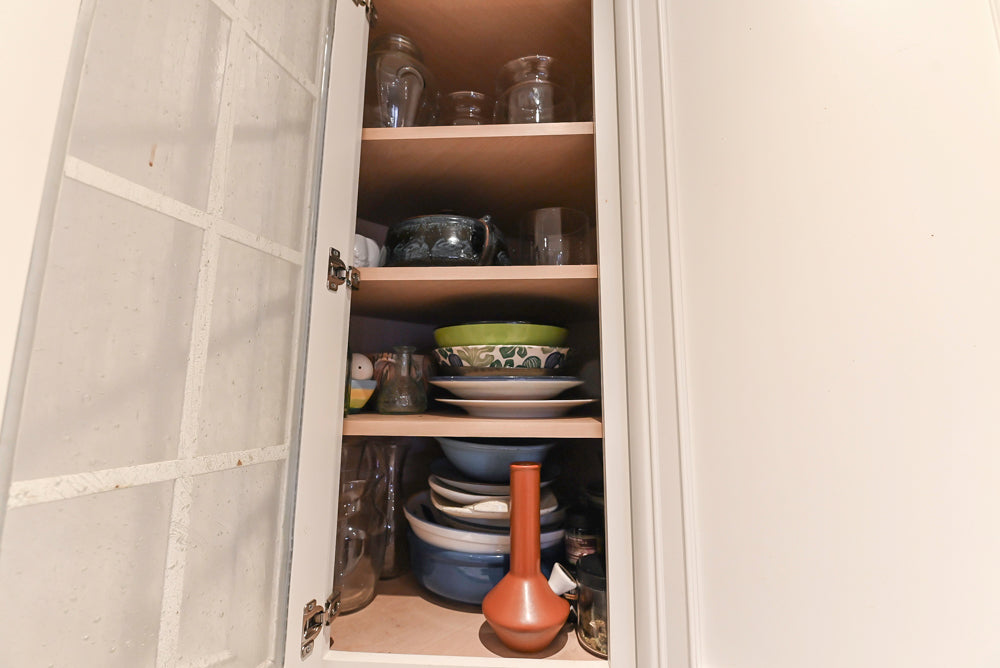 Candelight Traditional Off White Kitchen with Island and Monogram Appliances