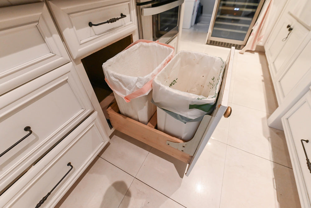 Candelight Traditional Off White Kitchen with Island and Monogram Appliances
