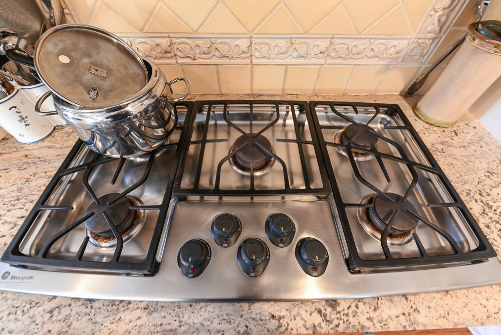"The Radcliffe" Traditional White Kitchen with Island, Granite Countertops and Appliances