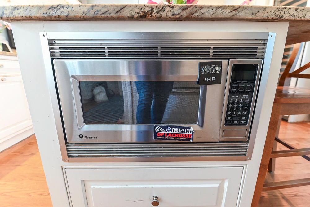 "The Radcliffe" Traditional White Kitchen with Island, Granite Countertops and Appliances