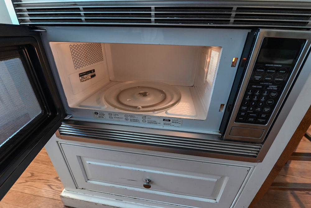 "The Radcliffe" Traditional White Kitchen with Island, Granite Countertops and Appliances