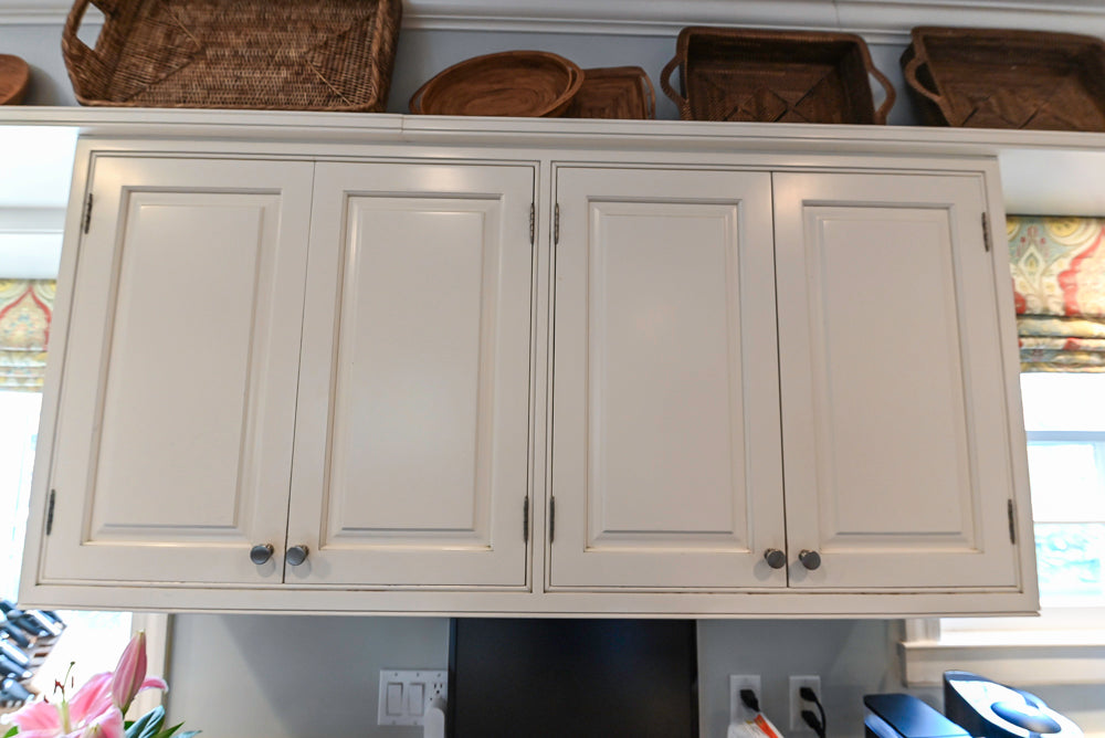 "The Radcliffe" Traditional White Kitchen with Island, Granite Countertops and Appliances