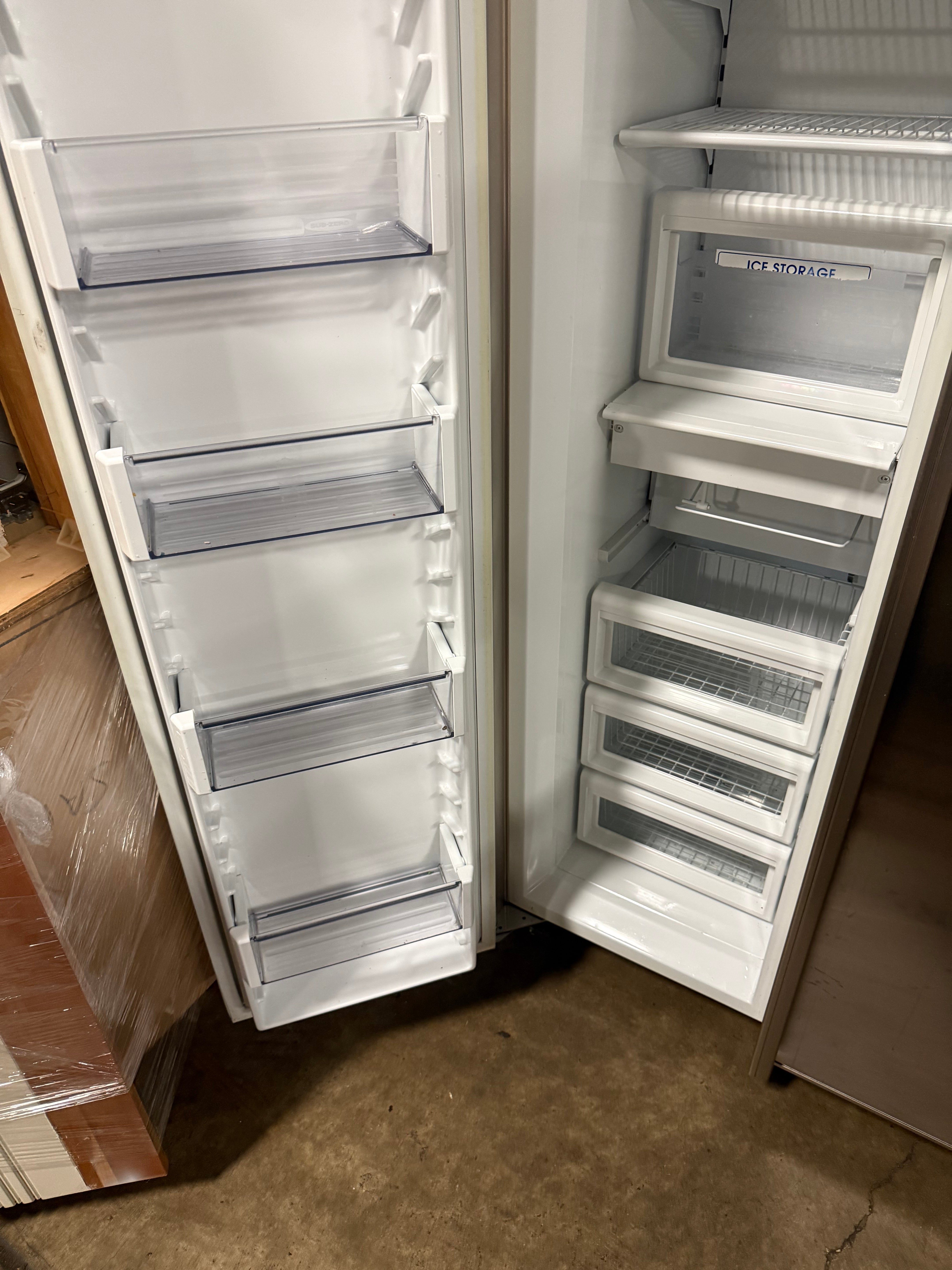 Sub-Zero 632 framed stainless steel refrigerator