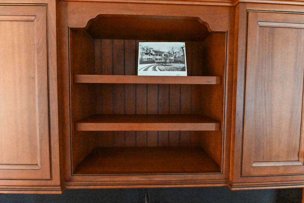 Plain & Fancy Traditional Wooden Wet Bar with Appliances