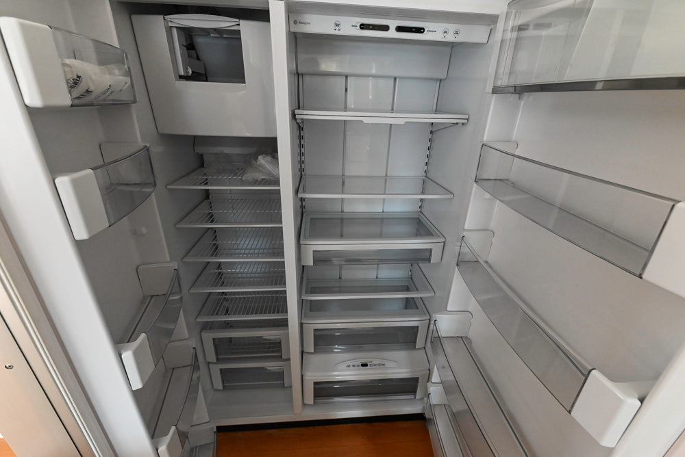 “The Providence” Custom Traditional White Kitchen with Wood Top Island & Monogram Appliances