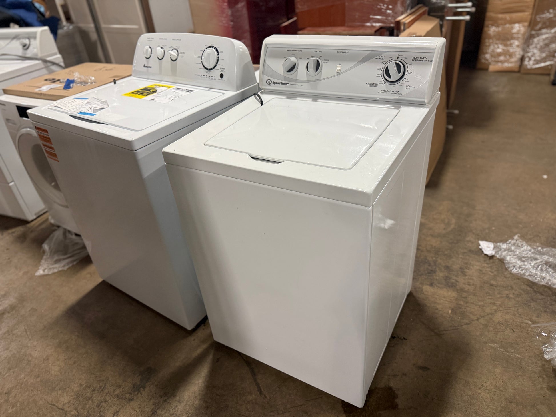 Speed Queen AWN432SP113TW04 classic clean washing machine