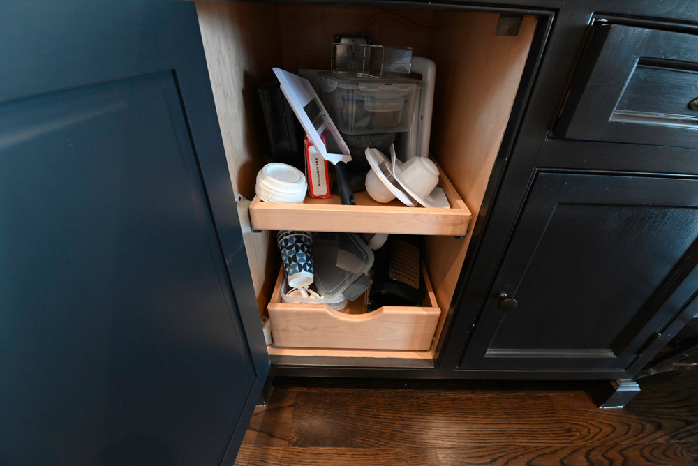 "The Prescott" Transitional White Kitchen with Island, Sub-Zero & Viking Appliances