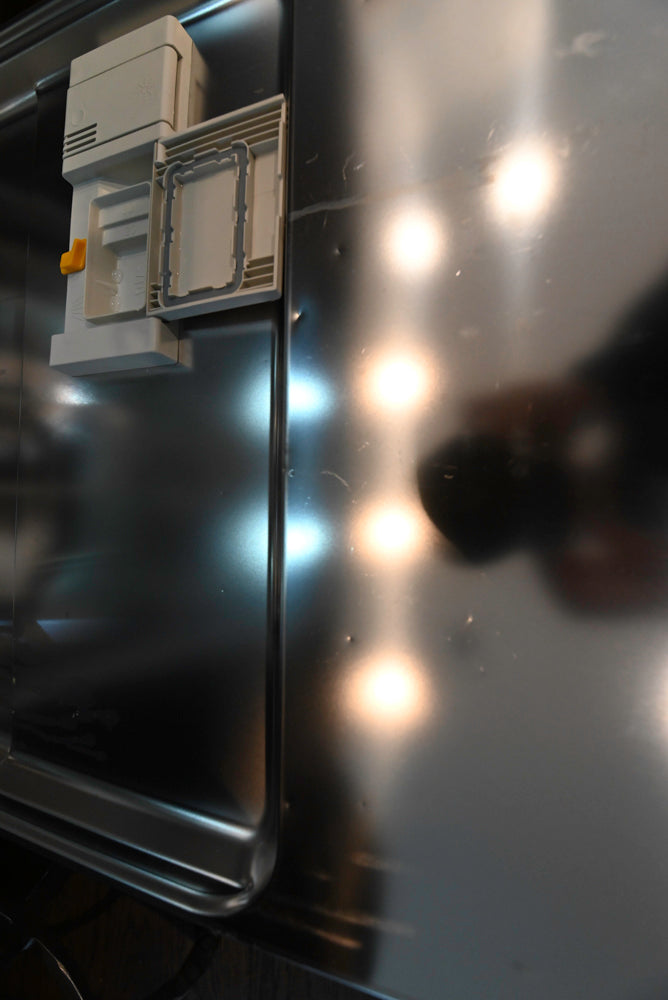 "The Prescott" Transitional White Kitchen with Island, Sub-Zero & Viking Appliances