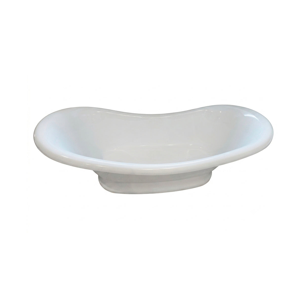 Victoria + Albert 74" White Freestanding Soaking Bathtub
