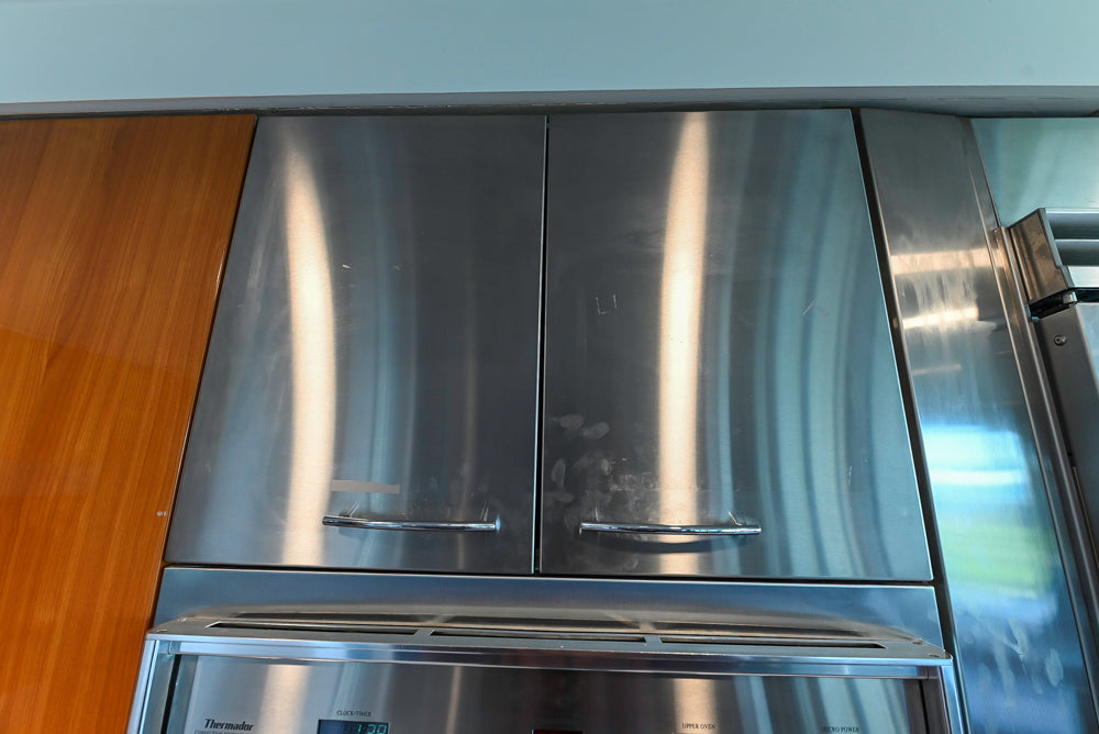 Neff Modern Kitchen with Island and 48" Viking Refrigerator
