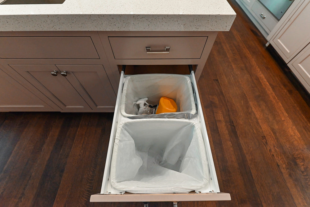 Plain & Fancy Repose Gray Transitional Kitchen with Thermador Appliances