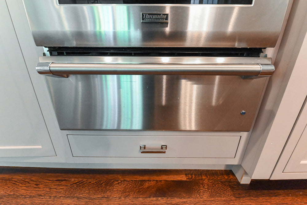 Plain & Fancy Repose Gray Transitional Kitchen with Thermador Appliances