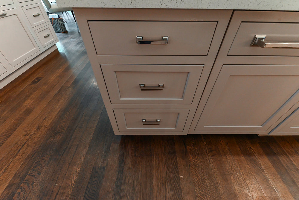 Plain & Fancy Repose Gray Transitional Kitchen with Thermador Appliances