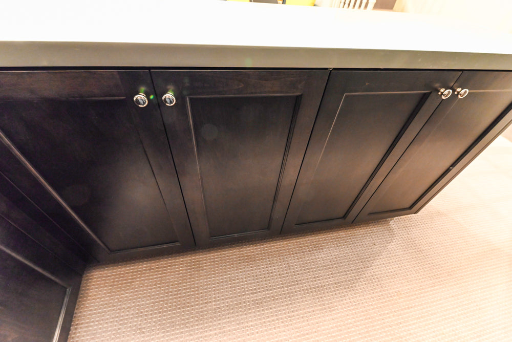 "The Beaumont" Transitional Dark Brown Wood Wet Bar with Appliances