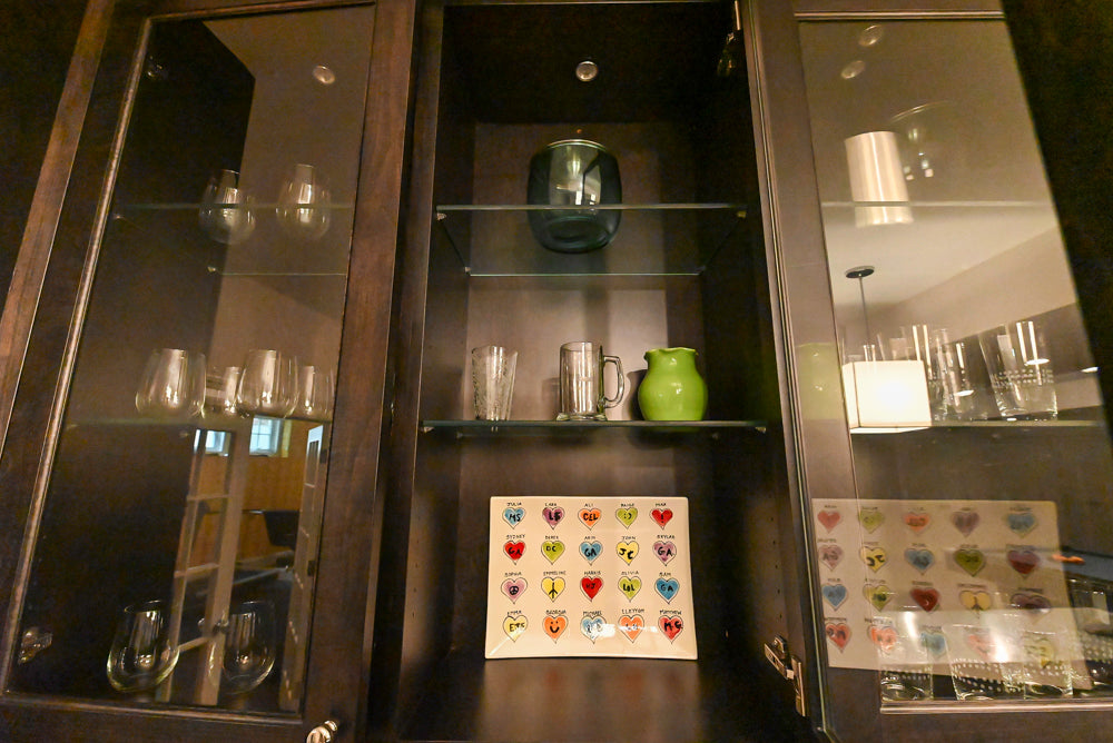 "The Beaumont" Transitional Dark Brown Wood Wet Bar with Appliances