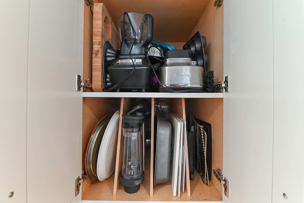 Cuiffo Cabinetry Transitional White Kitchen with Island & JennAir Appliances