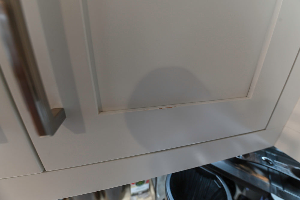 Cuiffo Cabinetry Transitional White Kitchen with Island & JennAir Appliances