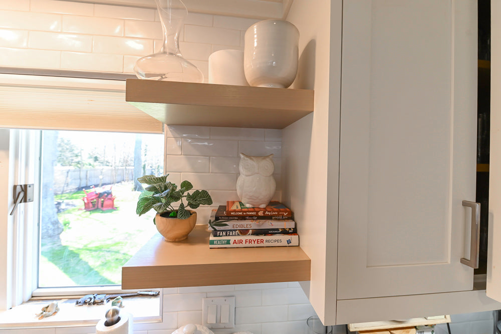 Cuiffo Cabinetry Transitional White Kitchen with Island & JennAir Appliances