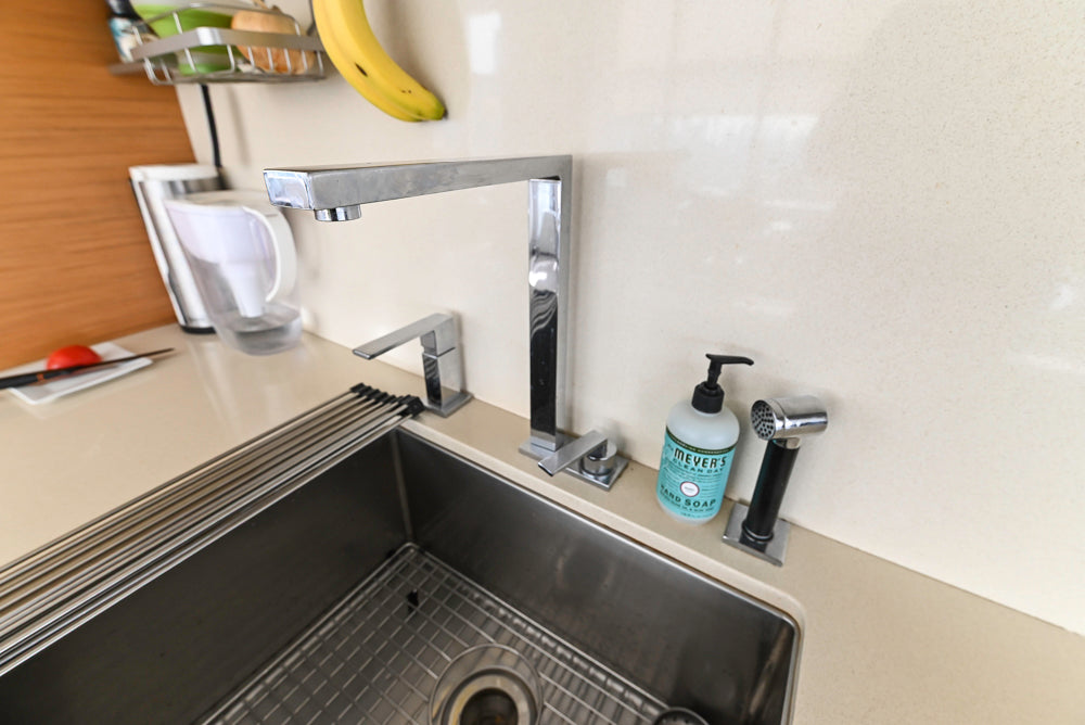 Poliform Modern Kitchen with Sideboard and Miele & Sub-Zero Appliances