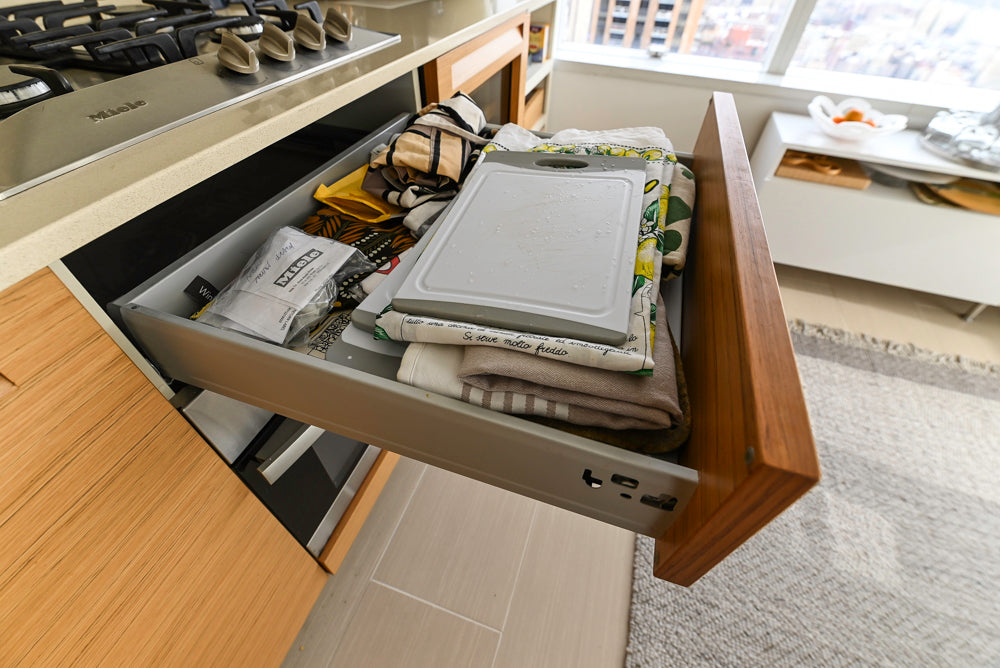 Poliform Modern Kitchen with Sideboard and Miele & Sub-Zero Appliances