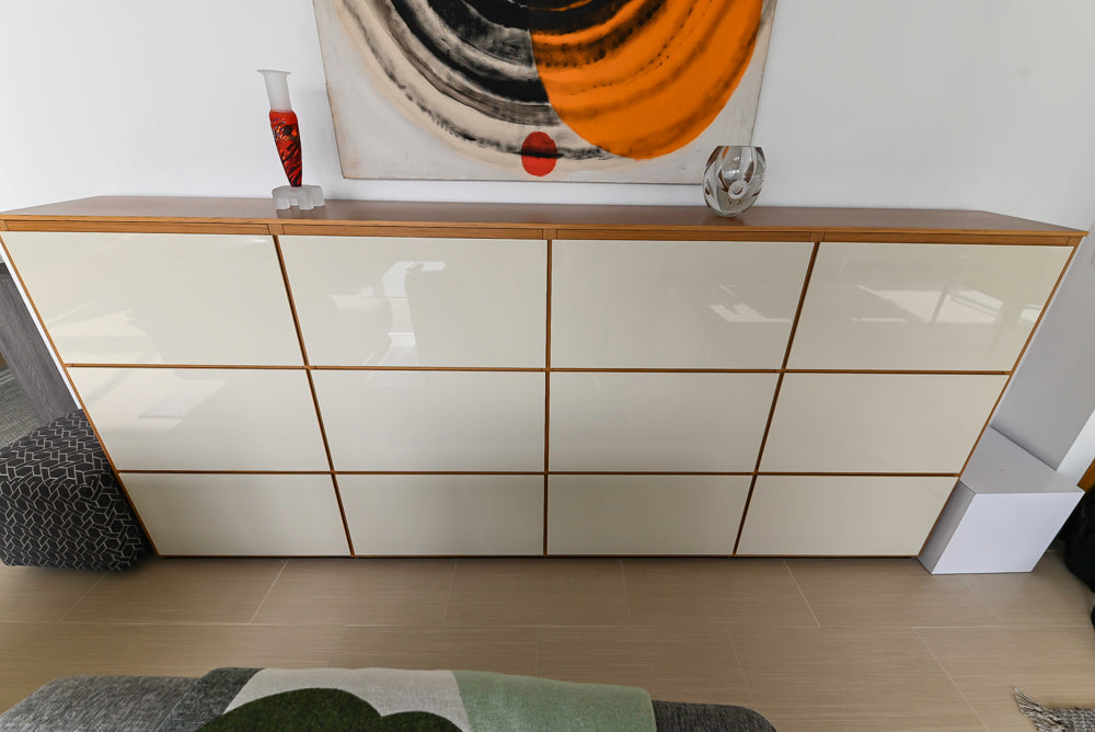 Poliform Modern Kitchen with Sideboard and Miele & Sub-Zero Appliances