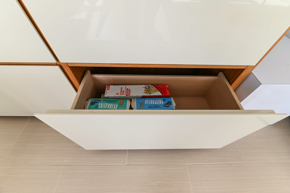 Poliform Modern Kitchen with Sideboard and Miele & Sub-Zero Appliances