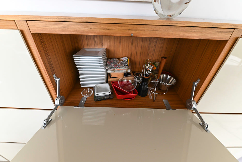 Poliform Modern Kitchen with Sideboard and Miele & Sub-Zero Appliances