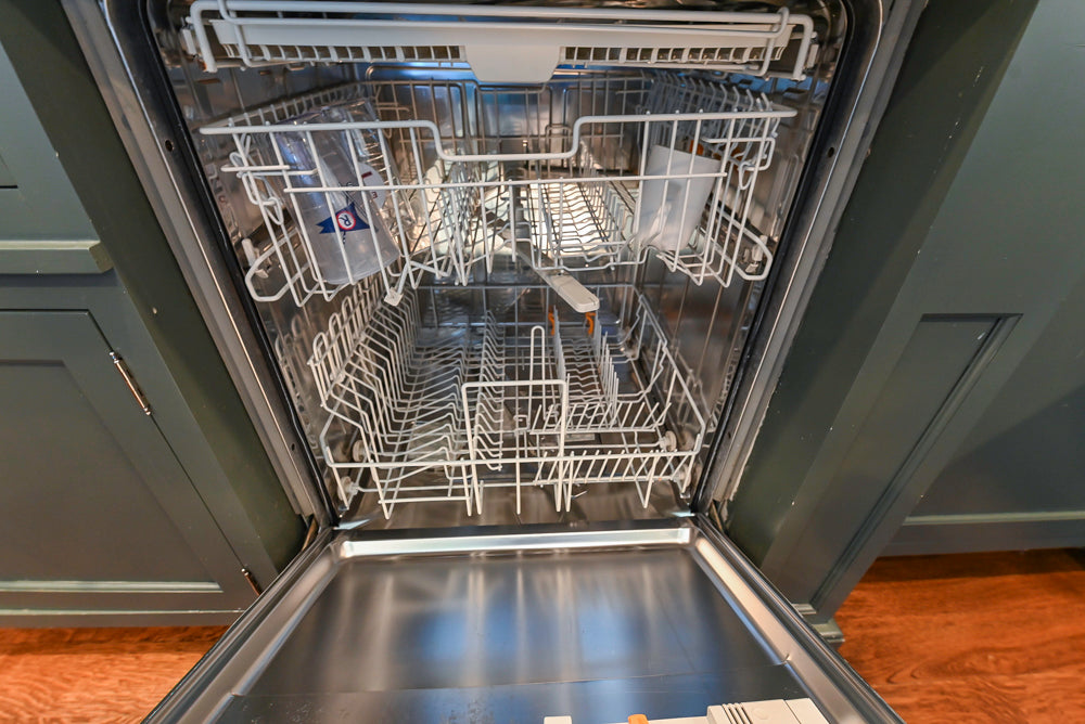 Rutt Transitional Sage Green Kitchen with Island, Viking & Sub-Zero Appliances