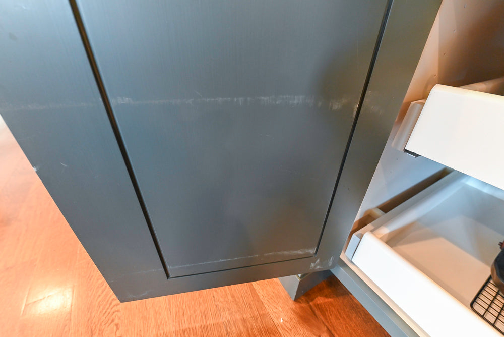 Rutt Transitional Sage Green Kitchen with Island, Viking & Sub-Zero Appliances