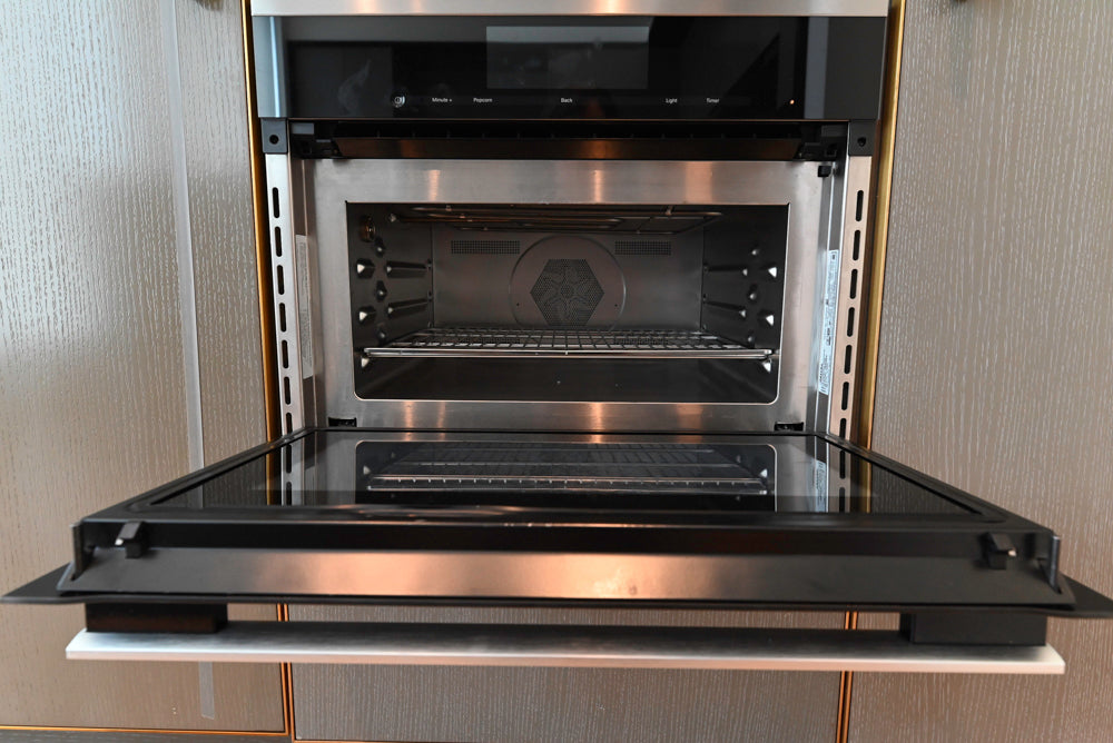 Thomas Juul-Hansen Modern Grey Oak Kitchen with Island & Miele Appliances