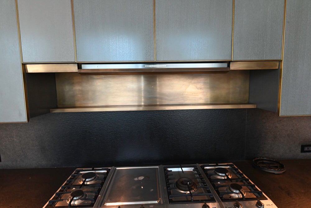 Thomas Juul-Hansen Modern Grey Oak Kitchen with Island & Miele Appliances