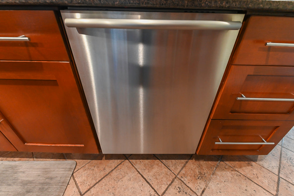 Plain & Fancy Transitional Classic Wooden Kitchen with Island and Sub-Zero 48" Refrigerator