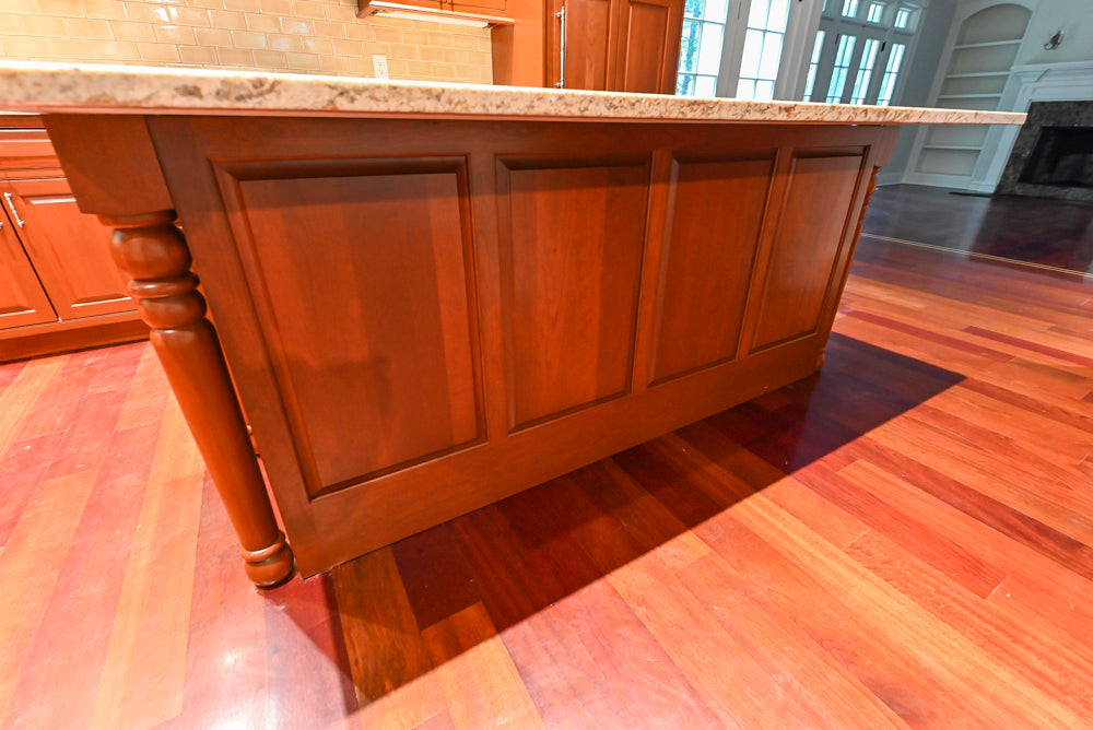 Plain & Fancy Traditional Craftsman Wood Kitchen with Island & Appliances