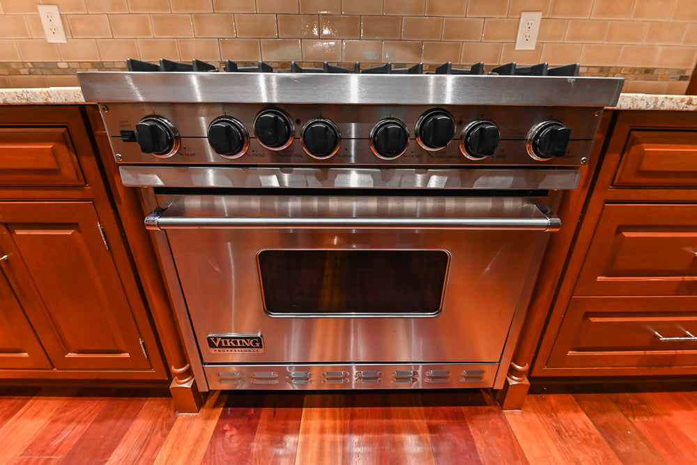 Plain & Fancy Traditional Craftsman Wood Kitchen with Island & Appliances