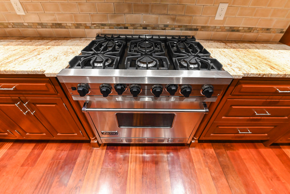 Plain & Fancy Traditional Craftsman Wood Kitchen with Island & Appliances