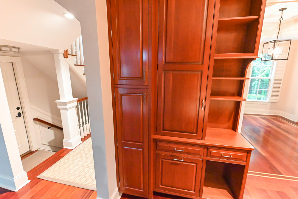 Plain & Fancy Traditional Craftsman Wood Kitchen with Island & Appliances