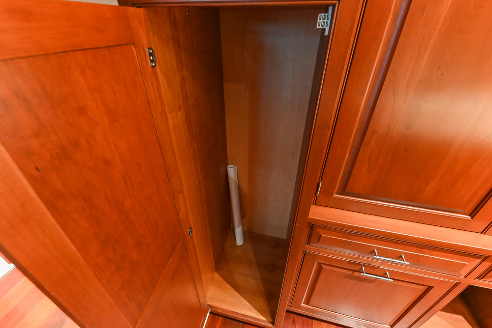 Plain & Fancy Traditional Craftsman Wood Kitchen with Island & Appliances