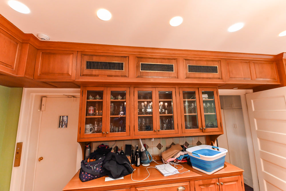 Premier Traditional Classic Wood Kitchen with Island & 60" Wolf Range