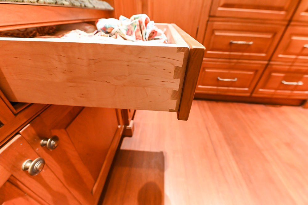 Premier Traditional Classic Wood Kitchen with Island & 60" Wolf Range