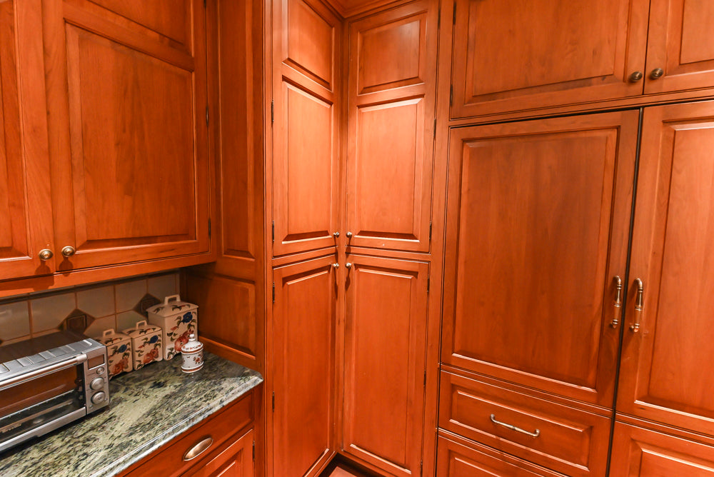Premier Traditional Classic Wood Kitchen with Island & 60" Wolf Range