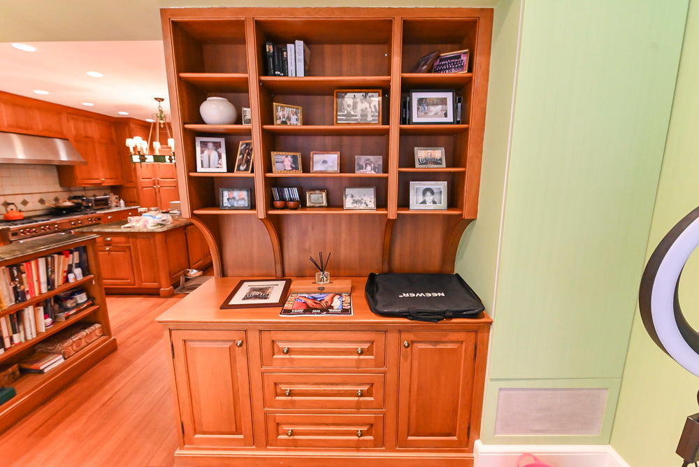 Premier Traditional Classic Wood Kitchen with Island & 60" Wolf Range
