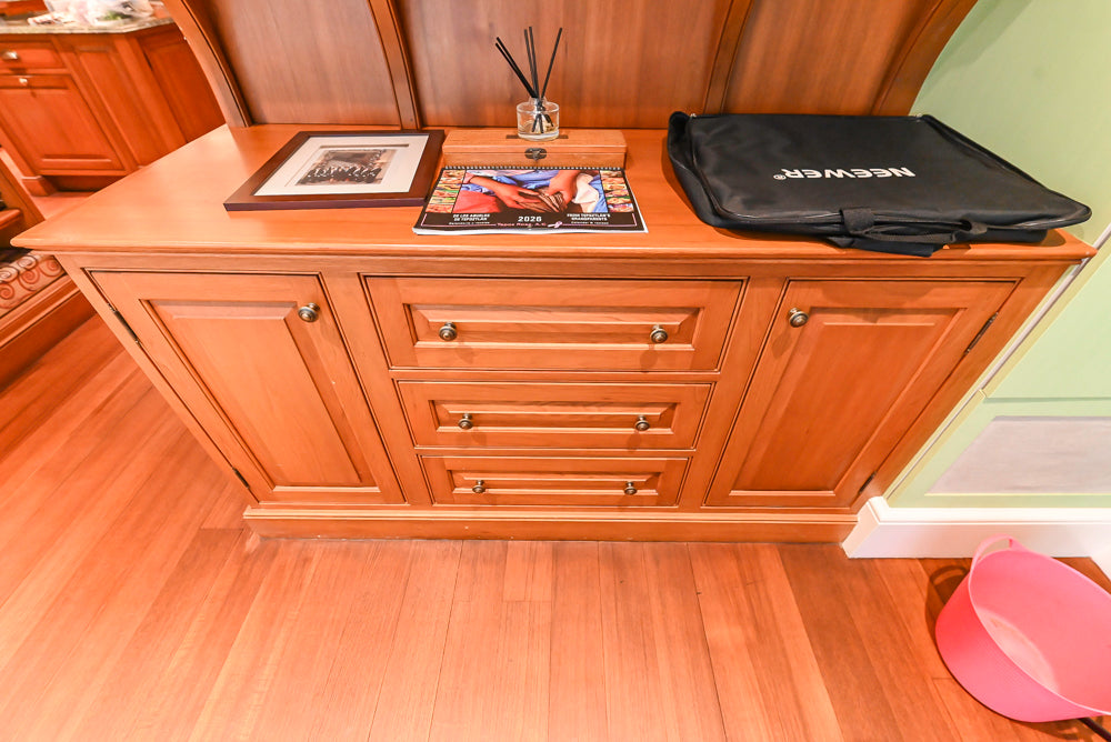 Premier Traditional Classic Wood Kitchen with Island & 60" Wolf Range