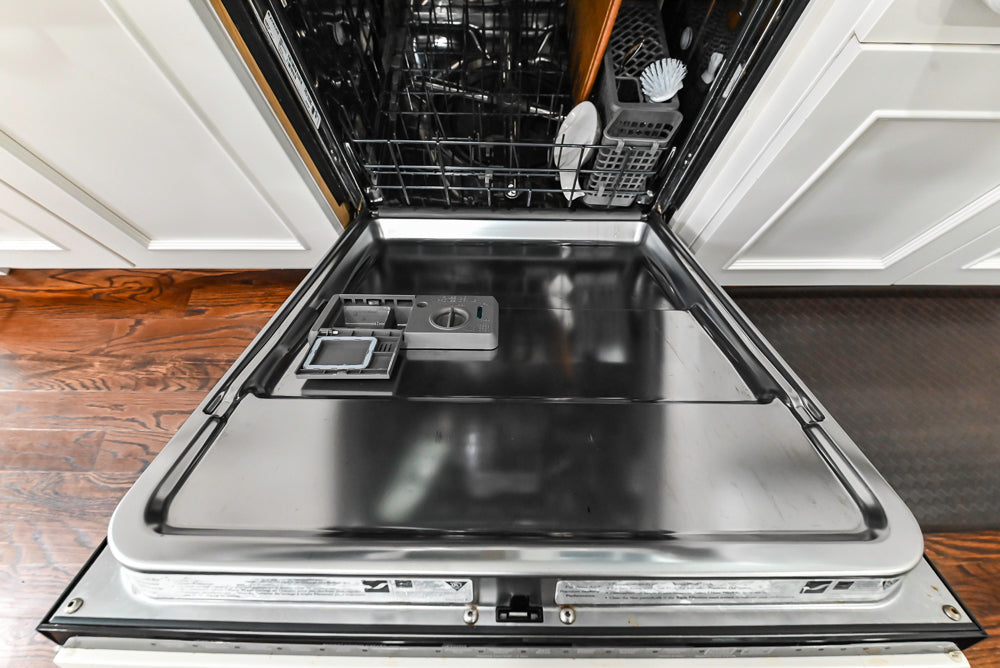 St. Martin Traditional Off-White Kitchen with Island & JennAir Appliances