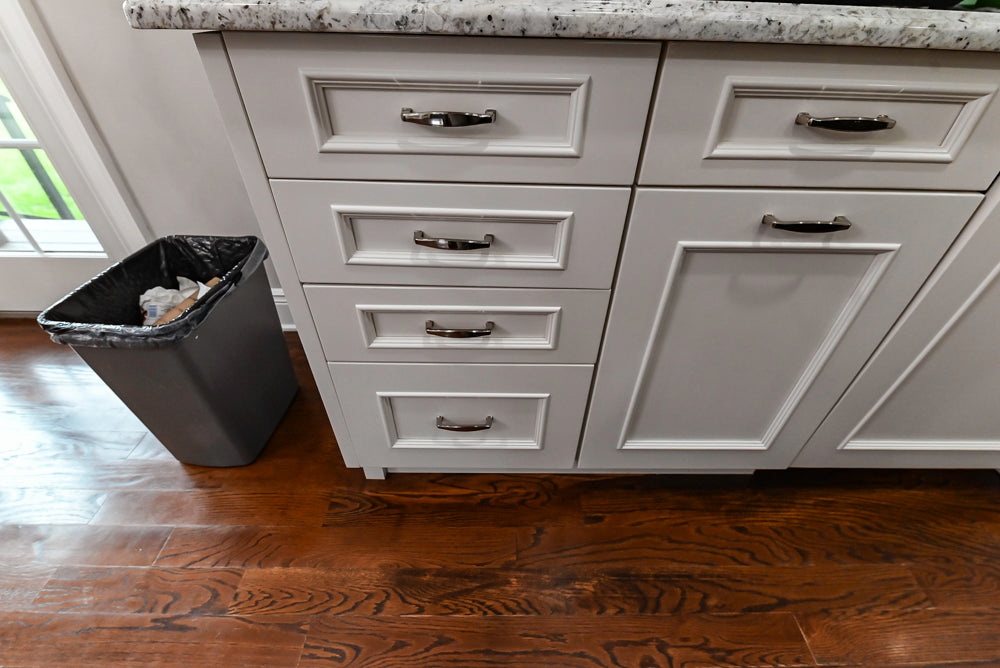 St. Martin Traditional Off-White Kitchen with Island & JennAir Appliances