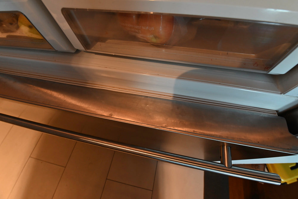 Miralis Modern Grey Two-Textured Kitchen with Viking Range