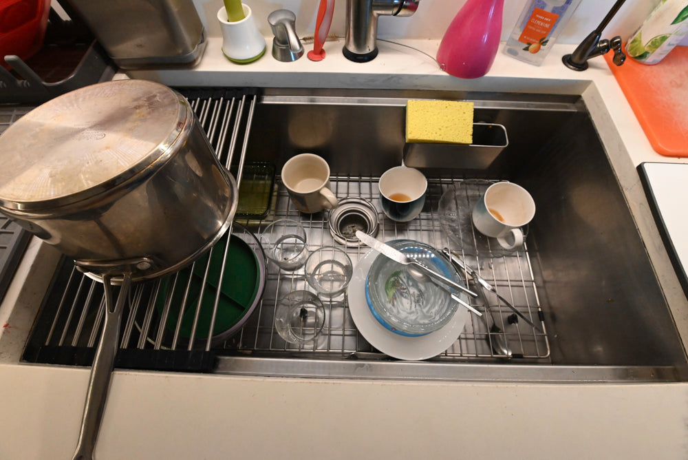 Miralis Modern Grey Two-Textured Kitchen with Viking Range