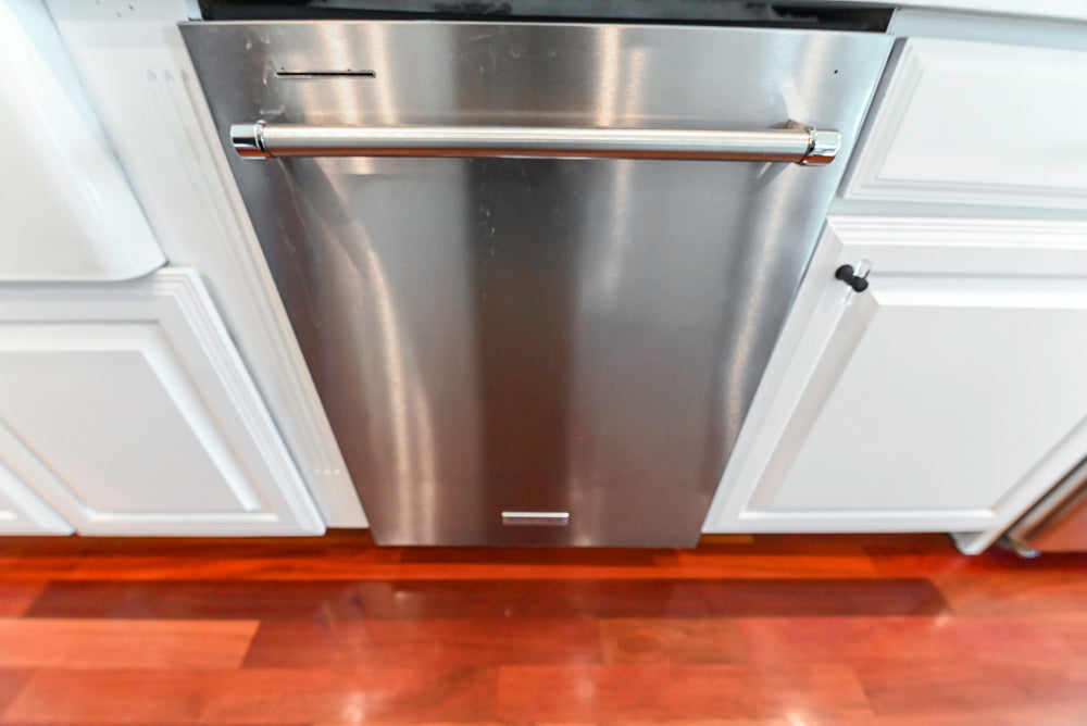 "The Kensington" Traditional White Kitchen with Island & Appliances