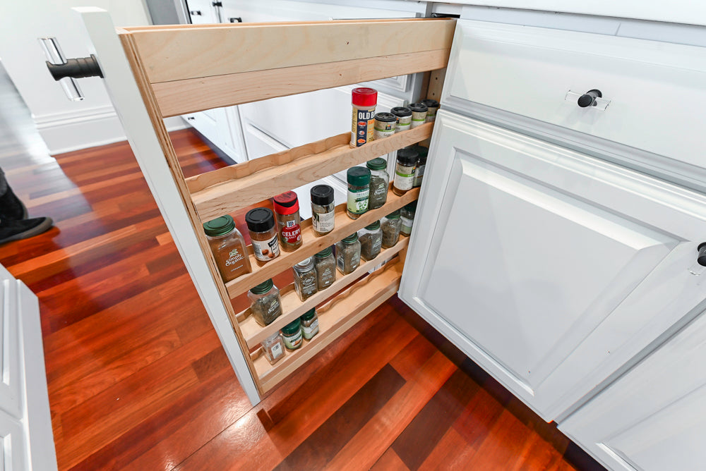 "The Kensington" Traditional White Kitchen with Island & Appliances