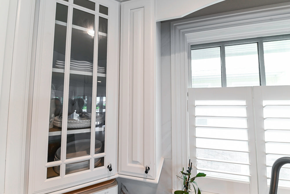 "The Kensington" Traditional White Kitchen with Island & Appliances